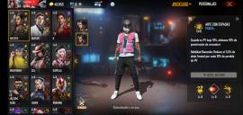 CUENTA FREE FIRE BARBA DEL VIEJO TRAJE COBRA 4 ARMAS EVOLUTIVAS 2 NIVE, USD 200.00