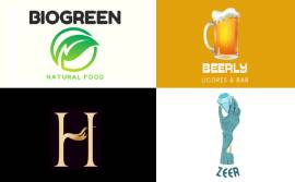 I will design an attractive logo for your company, USD 10