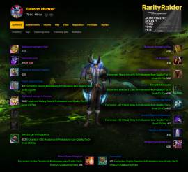 WoW account 410 Ilvl 7/8 Hc Dh Havoc ready to push M+ or pump raid, USD 500