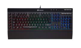 A la venta teclado Gaming mecánico Corsair K55 RGB, € 60