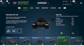 Tanki Online legend 8 account for sale GS:9450, USD 100.00