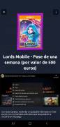 vendo código Lords Mobile, USD 100