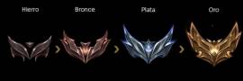 Eloboost from iron to gold in League of Legends, USD 5