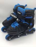 Adjustable inline skates for children POWER Blue and Black Size 30, € 24.95