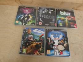 For sale lot of games for PS3 with 5 games like new, € 19.95