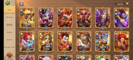I sell Castle Clash account many resources for heroes and boxes, USD 50
