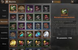 SoS account, only 2 upgrades to be P6, Red Infantry Chief's Gear, USD 350.00