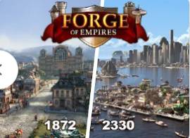 Forge Of Empires Cuenta en TOP 5, € 500