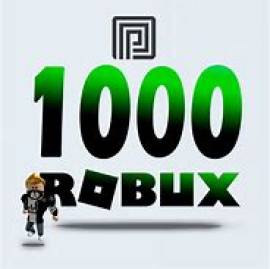 1000 Robux, € 5