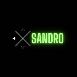 Logo with name Sandro, USD 1