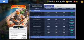 Lv30 League of kingdoms, T5 Troops, without Gmail, healthy Account, € 150