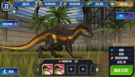 Selling my account Jurassic World The Game stacked , USD 70