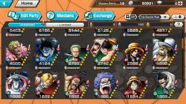 For sale One Piece Bounty Rush account, USD 10