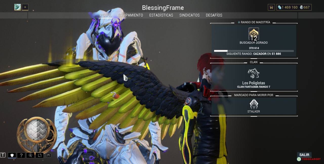 Warframe Account for sale with 600 Pl, USD 120.00
