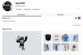 Cuenta de roblox (40.000+ robux gastados), USD 150.00