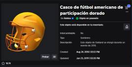 Cuenta de roblox de 2018, USD 50.00