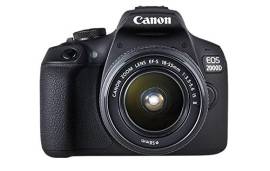 Canon EOS 2000D 24.1 MP + EF-S 18-55mm camera for sale, USD 595