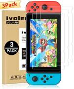 Se vende 3 Pack protector de pantalla para Nintendo Switch, USD 6.95