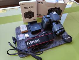 VENDO CÁMARA DIGITAL REFLEX Canon EOS 650D+EF-S 18-55MM, USD 250