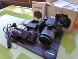 VENDO CÁMARA DIGITAL REFLEX Canon EOS 650D+EF-S 18-55MM, USD 250