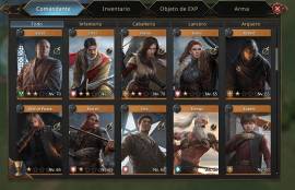 Vendo cuenta en Game of Thrones GTarcade- +350kk power -t4, € 80.00