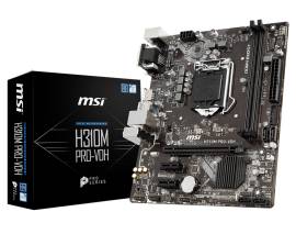 MOTHERBOARD MSI H310M Pro-VDH Plus, USD 63