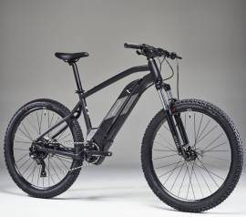 Se vende Bicicleta Eléctrica de Montaña Ebike Rockrider E-ST 500 negro, € 1,250
