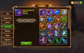 I sell Hero Wars Dominion Era Lv. 71 account with good inventory, USD 13.99