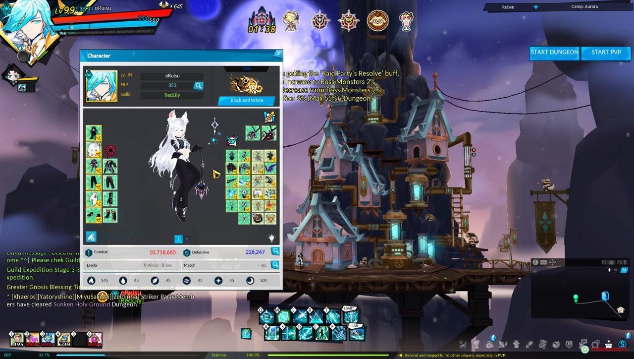 elsword account INT ain +11 SOA, USD 200.00
