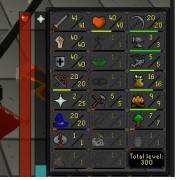 Vendo Cuenta de Runescape runescape old school Attack 41, Strength 40,, USD 20.00