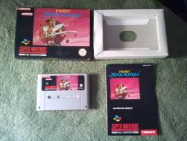 For sale game Super Nintendo SNES First Samurai complete, € 85