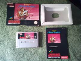 A la venta juego de Super Nintendo SNES First Samurai completo, € 85.00