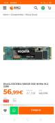 Vendo Disco Duro SSD Kioxia EXCERIA 500GB NVMe M.2 2280, € 70