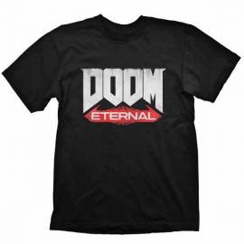 Se vende camiseta Doom Eternal color negro, USD 19.95