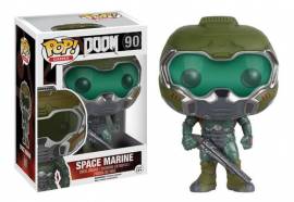 Se vende figura Funko Pop Space Marine Doom 90, USD 14.95