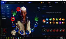 Account MIR4 LANCERO Lvl 82 108k NA83 with 5 red spirits 2 red items, USD 130.00