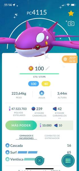 Desapego Games - Pokémon GO > Conta Pokémon Go nível 50, com