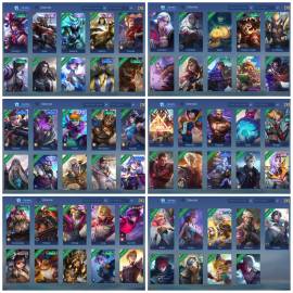 Cuenta de Mobile Legends skin Rey Naraka 242, USD 100.00