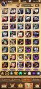 Nivel 379 (610), 106 ascendidos, 15 exclusivos, ABEX - AFK ARENA, , € 300