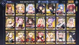 azur lane account for sale 3 years old, USD 700