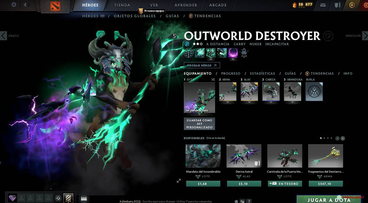 Cuenta de steam con GTA 5 y mas de 40$ en items de DOTA2, USD 50