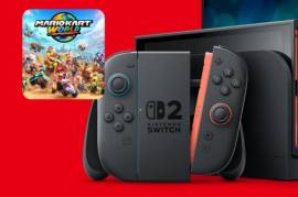 Se vende consola Nintendo Switch 2 + Mario Kart World, € 495.00
