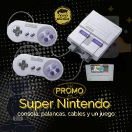 Vendo Consola Super Nintendo más palancas , USD 100