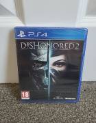 For sale PS4 game Dishonored 2 sealed, USD 9.95