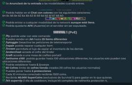 Rango Supervip en cuenta- Servidor Supercraft.es, € 25.00