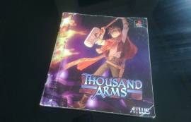 Vendo juego de PS1 Thousand Arms, USD 150
