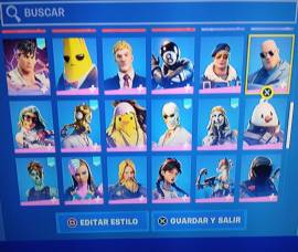 Vendo cuenta de Fortnite y STW +80 Skins GLOW Y BOMBARDERO MAGISTRAL , USD 100.00