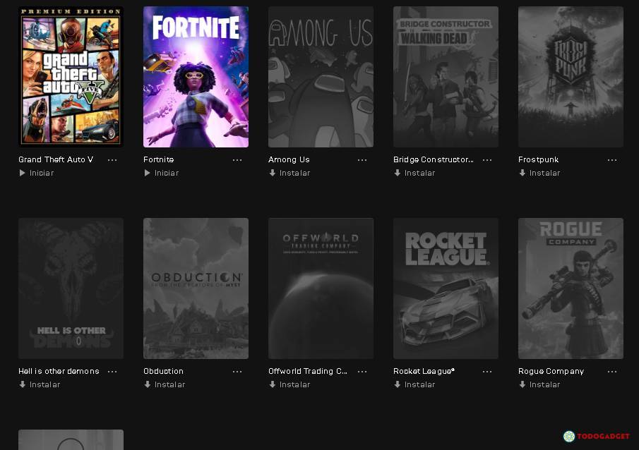 Vendo Cuenta de Epic Games con ¡GTA V PREMIUM! + 10 JUEGOS. $10, USD 10.00