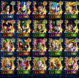 Vendo cuenta Dokkan lvl433 50 lr(20 de banner con dupes), € 250.00