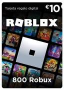 Vendo Tarjeta regalo con 800 Robux para Roblox, USD 9
